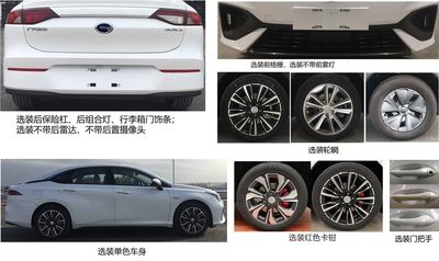 GAC Motor GAM7000BEVA0J Pure electric sedan