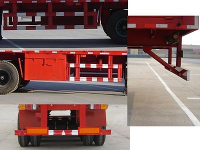 Jijun brand automobiles HJT9380CLX Gantry transport semi-trailer