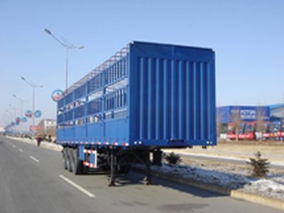 Jijun brand automobiles HJT9380CLX Gantry transport semi-trailer