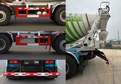 Fengba  STD5310GJBBEV Electric exchange type pure electric concrete mixing and transportation vehicle