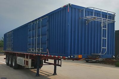 Jingeng Jiubang brand automobile JBM9400XXY Box transport semi-trailer