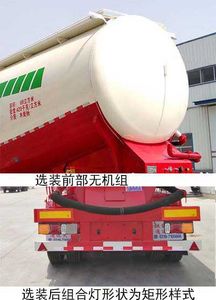 Guangya Tongda  JGY9400GFL Low density powder material transportation semi-trailer