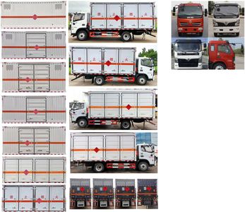 Dali  DLQ5101XRYEQ6 Flammable liquid box transport vehicle