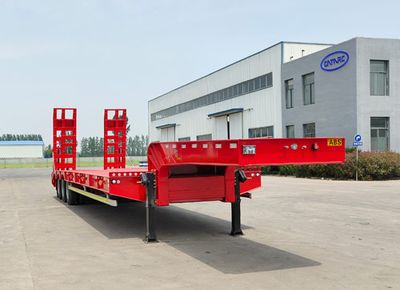 Hongjuhui  PLH9401TDP Low flatbed semi-trailer