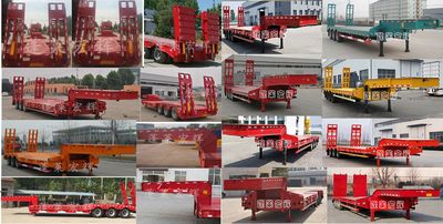 Hongjuhui  PLH9401TDP Low flatbed semi-trailer