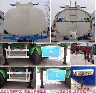 Mastercard SDW9400GGY Liquid supply semi-trailer