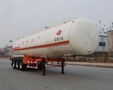 Jinbi  PJQ9404GRYB Flammable liquid tank transport semi-trailer