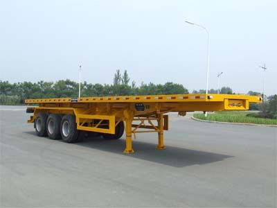 Huilian Automobile HLC9402ZZXP Flat dump semi-trailer