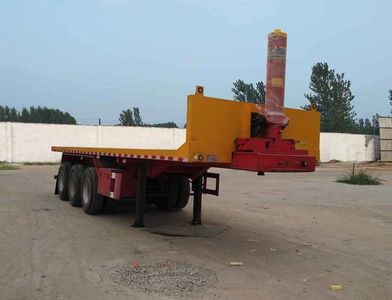 Liangyi  TYK9400ZZXP Flat dump semi-trailer