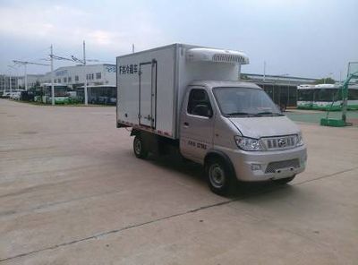 Yangtze River brand automobiles WG5034XLCBEV Pure electric box type refrigerated truck