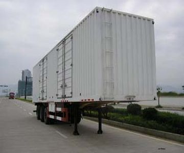 Nanming LSY9382XXYVan Semi-trailer 