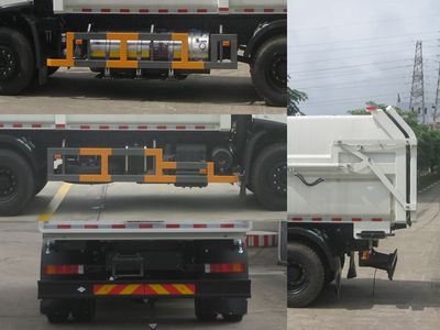 Fulongma  FLM5180ZDJDF6NG Compressed docking garbage truck