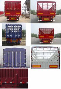 Silver Shield Car JYC9405CCY Gantry transport semi-trailer