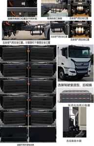 Yutong  ZKH4250P4BEV3 Pure electric semi-trailer tractor