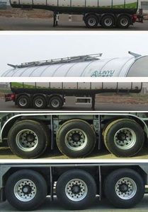 Lingyu  CLY9400GLY Asphalt transport semi-trailer