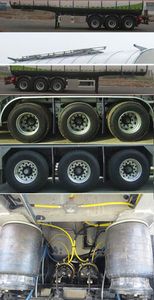 Lingyu  CLY9400GLY Asphalt transport semi-trailer