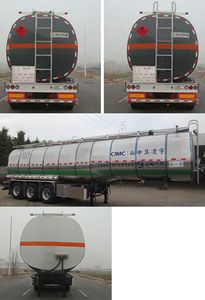 Lingyu  CLY9400GLY Asphalt transport semi-trailer