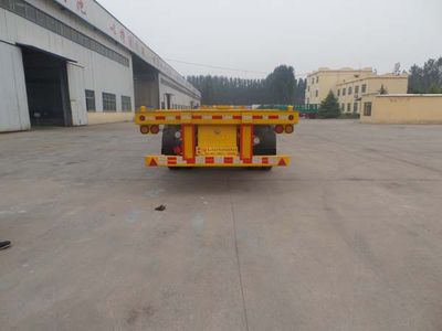 Huayue Xing brand automobiles FNZ9350TJZ Container transport semi-trailer