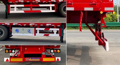 Zhongyun Changda brand automobiles XSQ9404CCYE Gantry transport semi-trailer