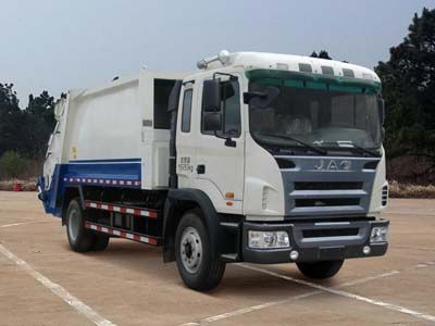 Jianghuai brand automobiles HFC5161ZYSP3K1A40F Compressed garbage truck