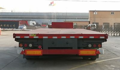 Baoshente  BST9401TDP Low flatbed semi-trailer