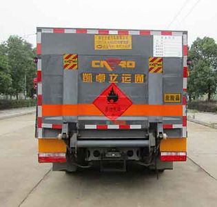 Zhongqi Liwei brand automobiles HLW5040TQP5EQ Gas cylinder transport vehicle