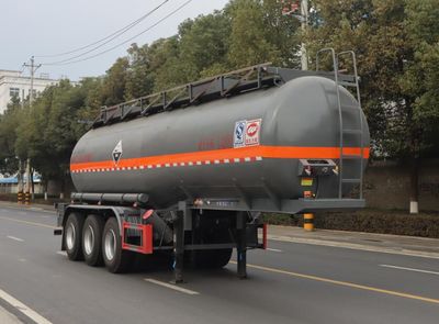 Zhongqi Liwei brand automobiles HLW9407GFWA Tank transport semi-trailer for corrosive substances