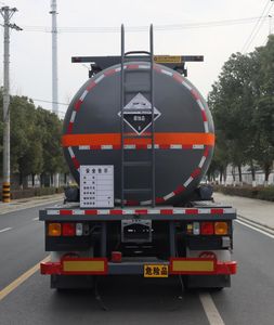 Zhongqi Liwei brand automobiles HLW9407GFWA Tank transport semi-trailer for corrosive substances