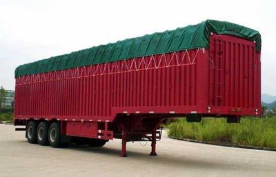 Nanming  LSY9404XXYP Canopy transport semi-trailer