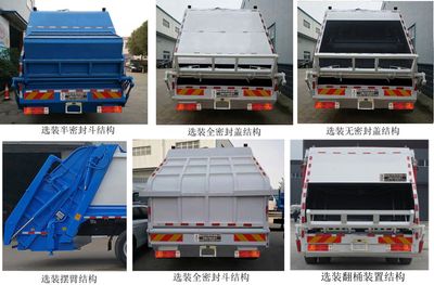 Runzhixing  SCS5180ZYSCA6 Compressed garbage truck