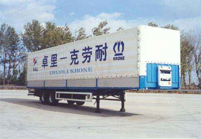 Yuanwei  SXQ9282XXY Box transport semi-trailer