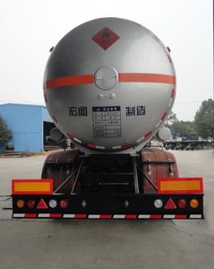 Hongtu  HT9409GYQ3B Semi trailer for liquefied gas transportation