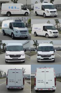 Jiangling Quanshun brand automobiles JX5048XLCML26 Refrigerated truck