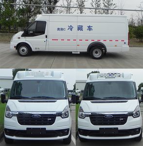 Jiangling Quanshun brand automobiles JX5048XLCML26 Refrigerated truck