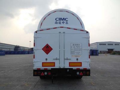 CIMC NTV9407GDY Low temperature liquid transport semi-trailer