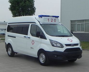 Jiangling Quanshun brand automobiles JX5046XJHMK6D ambulance