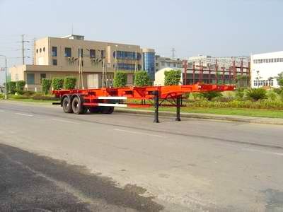 Chenglong  LZ9250TJZG Skeleton container transport semi-trailer