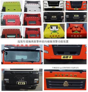 Shandeka brand automobiles ZZ4256N324WE1W Dangerous goods tractor