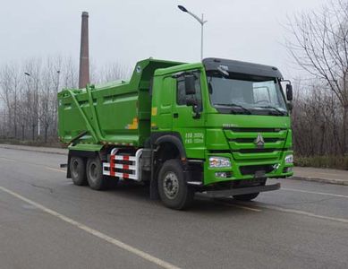 Tianjun Dejin brand automobilesTJV5250ZLJZZJgarbage dump truck 