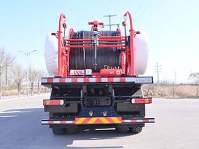 Shuntai brand automobiles BTQ5580TLG Continuous tubing operation vehicle