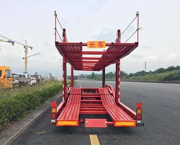 Guotong brand automobiles CDJ9170TCL Central axle vehicle transport trailer