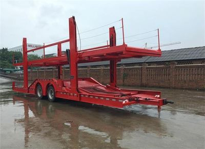 Guotong brand automobiles CDJ9170TCL Central axle vehicle transport trailer