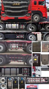 Jianghuai brand automobiles HFC5311CCQP1K5H45S Livestock and poultry transport vehicles