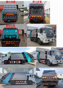 Xingtong  XTV5180ZYS6DF Compressed garbage truck