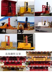 Yunxiang  YDX9401ZZXPH Flat dump semi-trailer