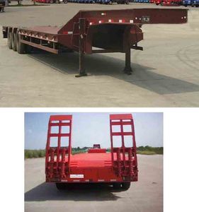 Jiyun  MCW9400TDP Low flatbed semi-trailer