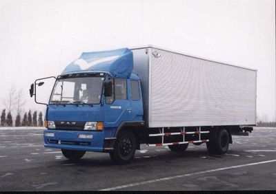 Zhongshi brand automobiles QY5125XXYP1K2L8 4x2 flathead diesel box transport vehicle