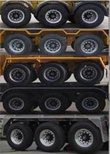 Junqiang  JQ9400TWY Transport semi-trailer of dangerous goods tank frame