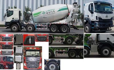 Lingyu  CLY5319GJB30E6 Concrete mixing transport vehicle