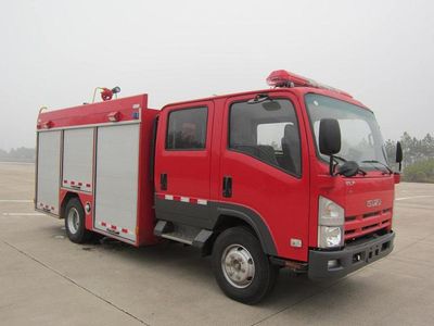 Jetta Fire License Car SJD5100GXFSG20W Water tank fire truck